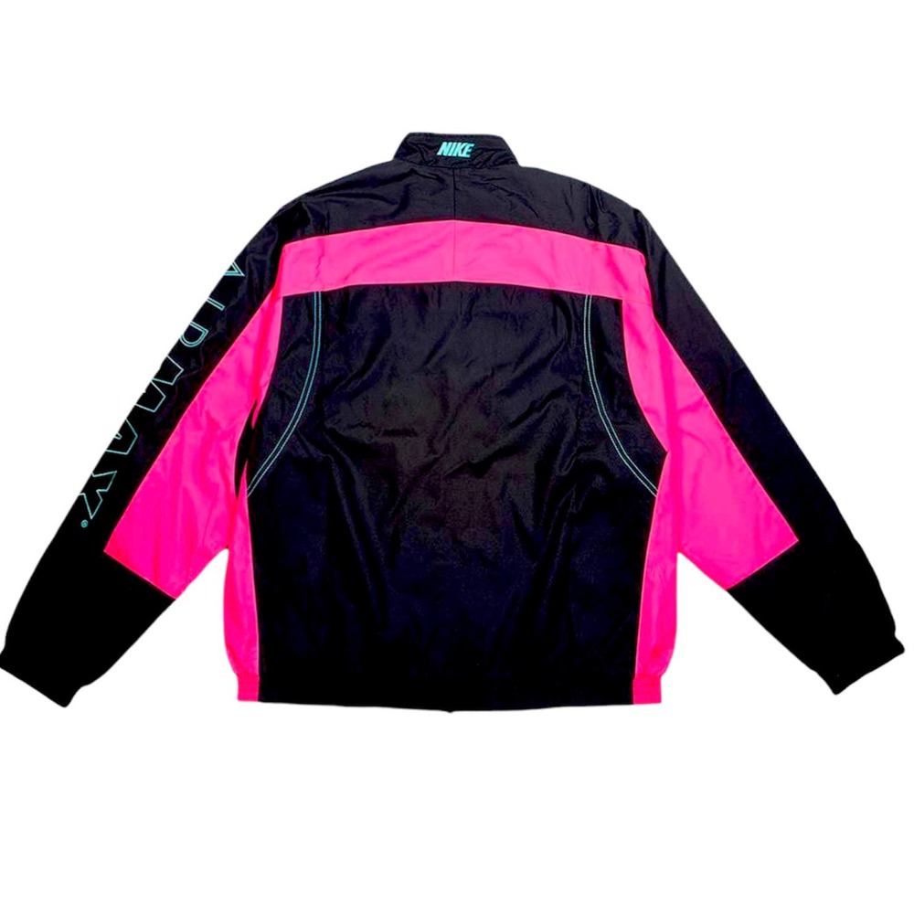 Vintage Nike Air Max x Atmos Black Retro Full Zip Up Men's Windbreaker Jacket M - Picture 4 of 12